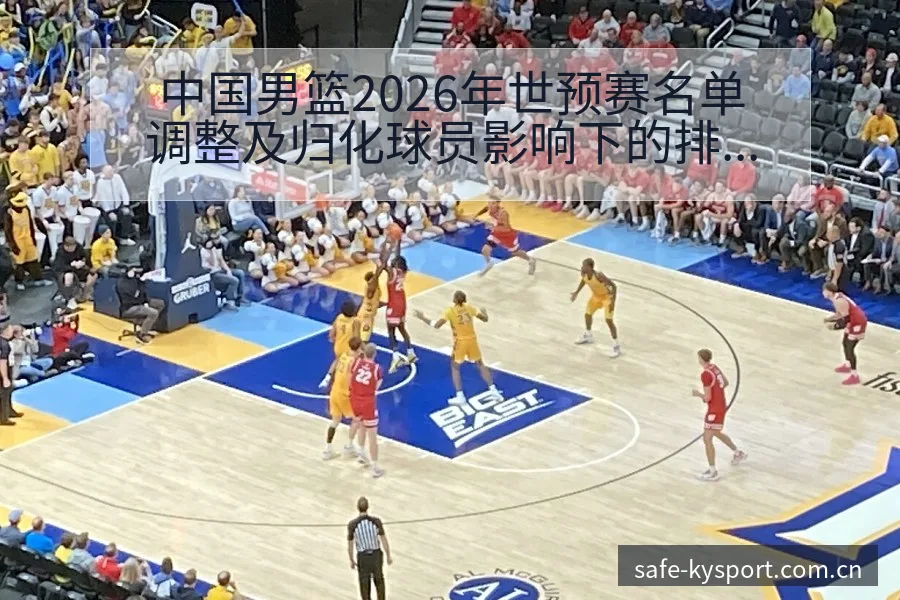 中国男篮2026年世预赛名单调整及归化球员影响下的排名变 - 开云APP